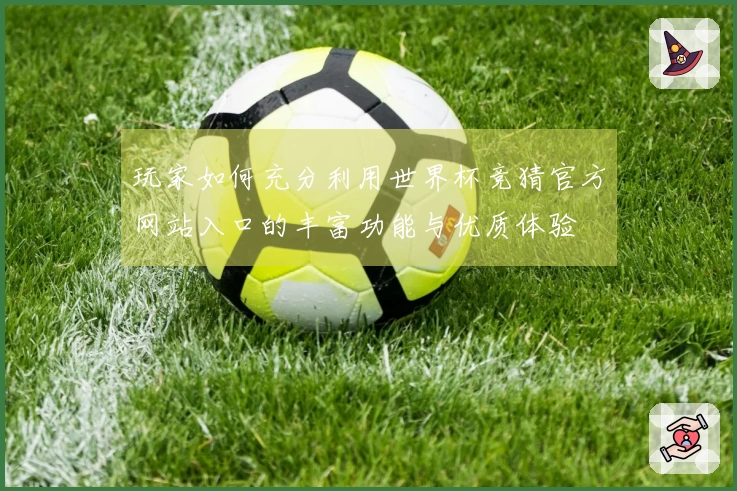 玩家如何充分利用世界杯竞猜官方网站入口的丰富功能与优质体验