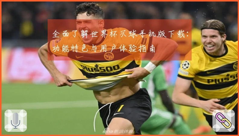 全面了解世界杯买球手机版下载：功能特色与用户体验指南