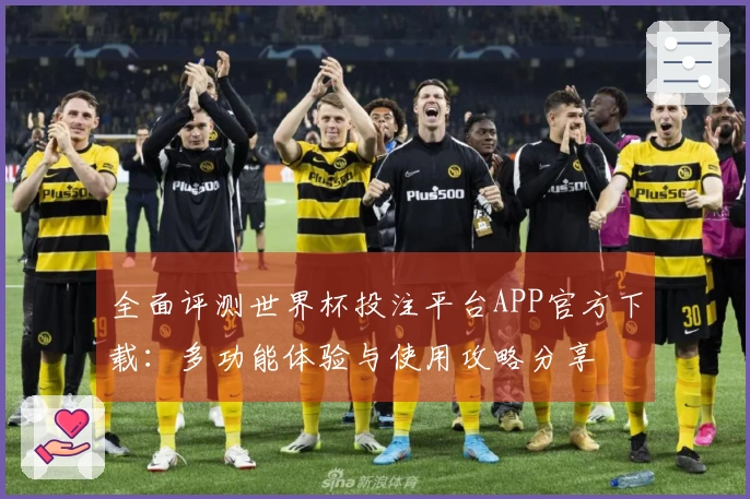 全面评测世界杯投注平台APP官方下载：多功能体验与使用攻略分享