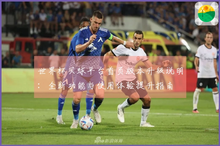 世界杯买球平台首页版本升级说明：全新功能与使用体验提升指南