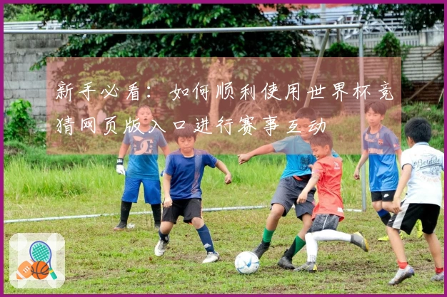 新手必看：如何顺利使用世界杯竞猜网页版入口进行赛事互动