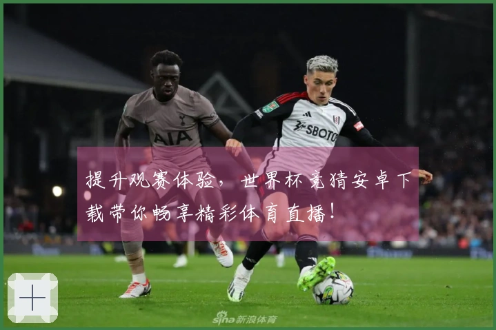 提升观赛体验，世界杯竞猜安卓下载带你畅享精彩体育直播！